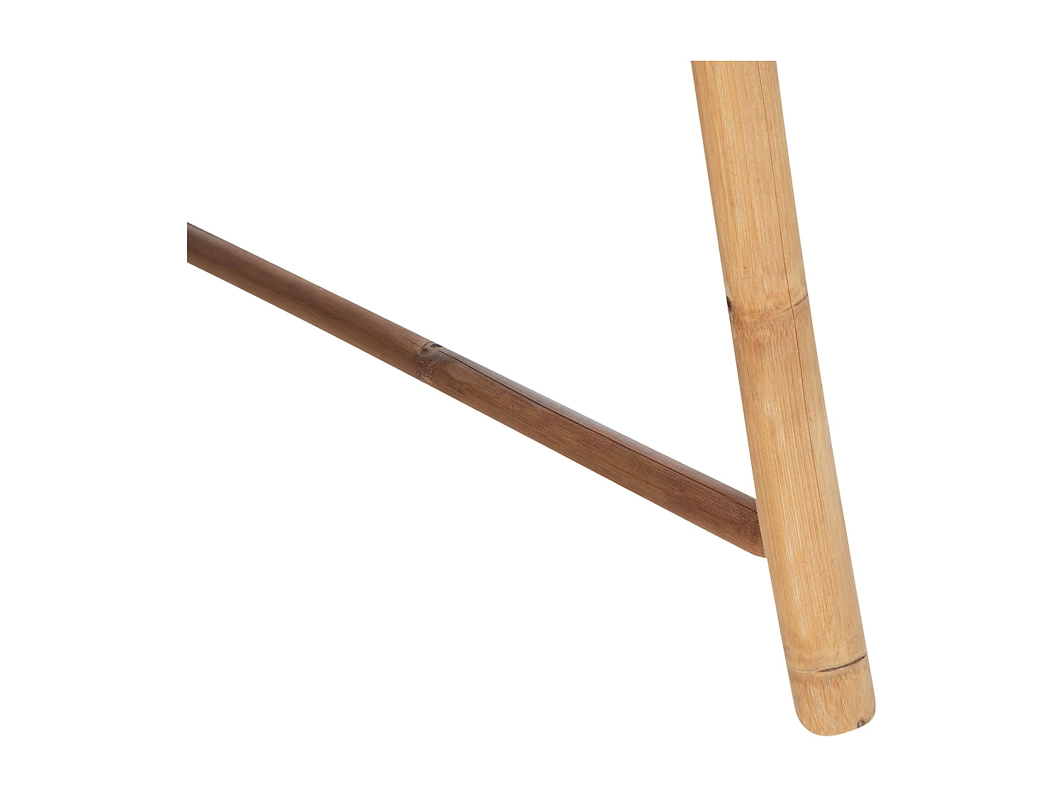 Table de salle à manger de jardin TINDARI 180 cm 90 cm Bambou Marron clair