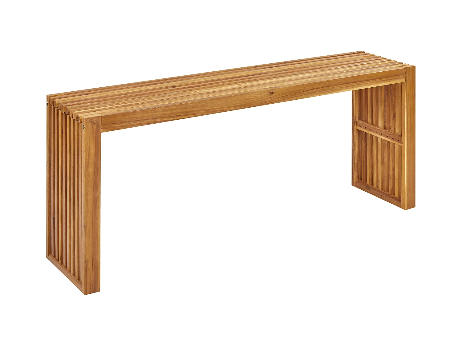 Tuin salontafel BELLANO 150 cm 35 cm Acaciahout Bruin
