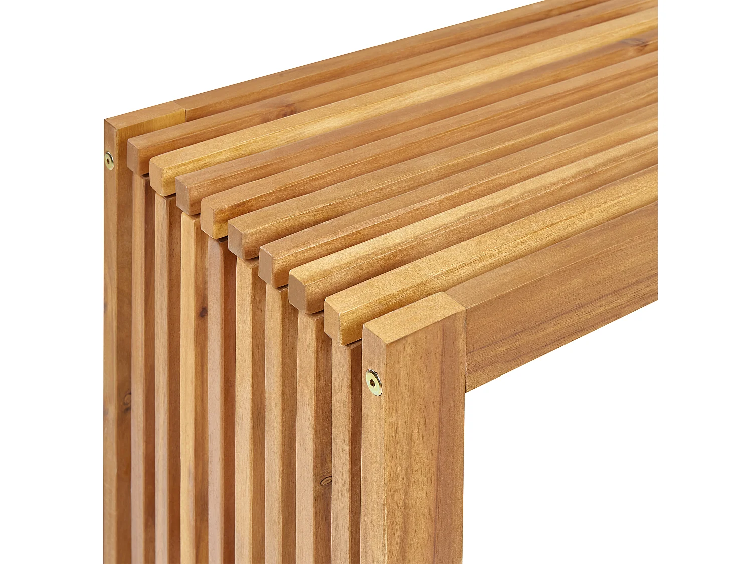 Table basse de jardin BELLANO 150 cm 35 cm Acacia Marron