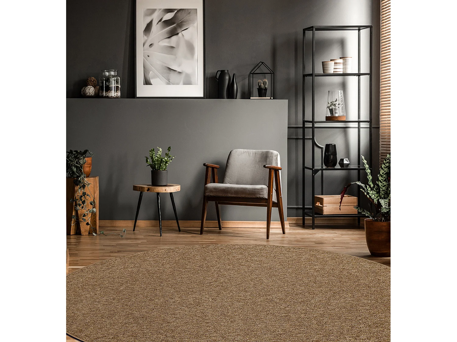 TAPIJT rond SUPERSTAR 837 cercle 133 cm