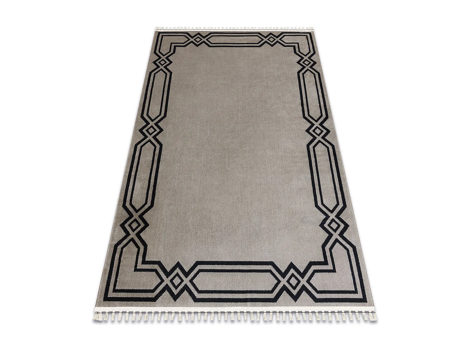 Tapijt AMOUR 53071A beige - Frame, modern, elegant 78x150 cm