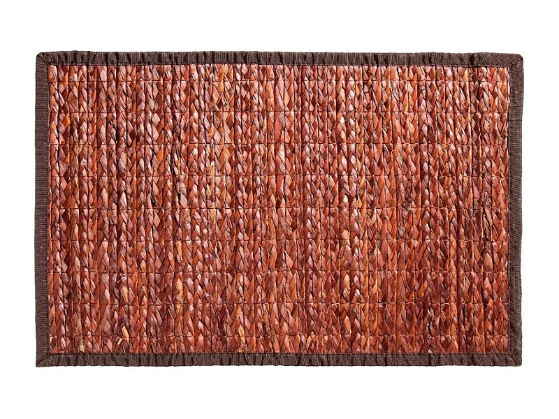 Tapis Bambou "Tressé" 50x80cm Chocolat
