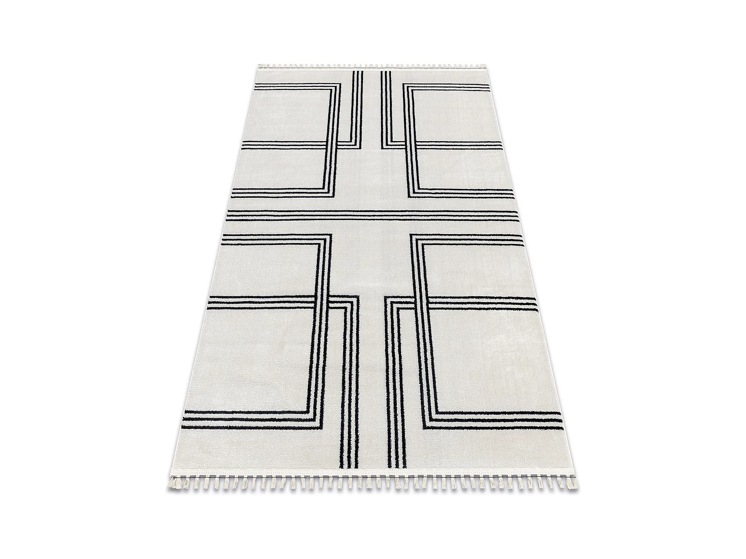 Tapijt AMOUR 53091C room - Geometrisch, kleur modern, elegant 78x150 cm