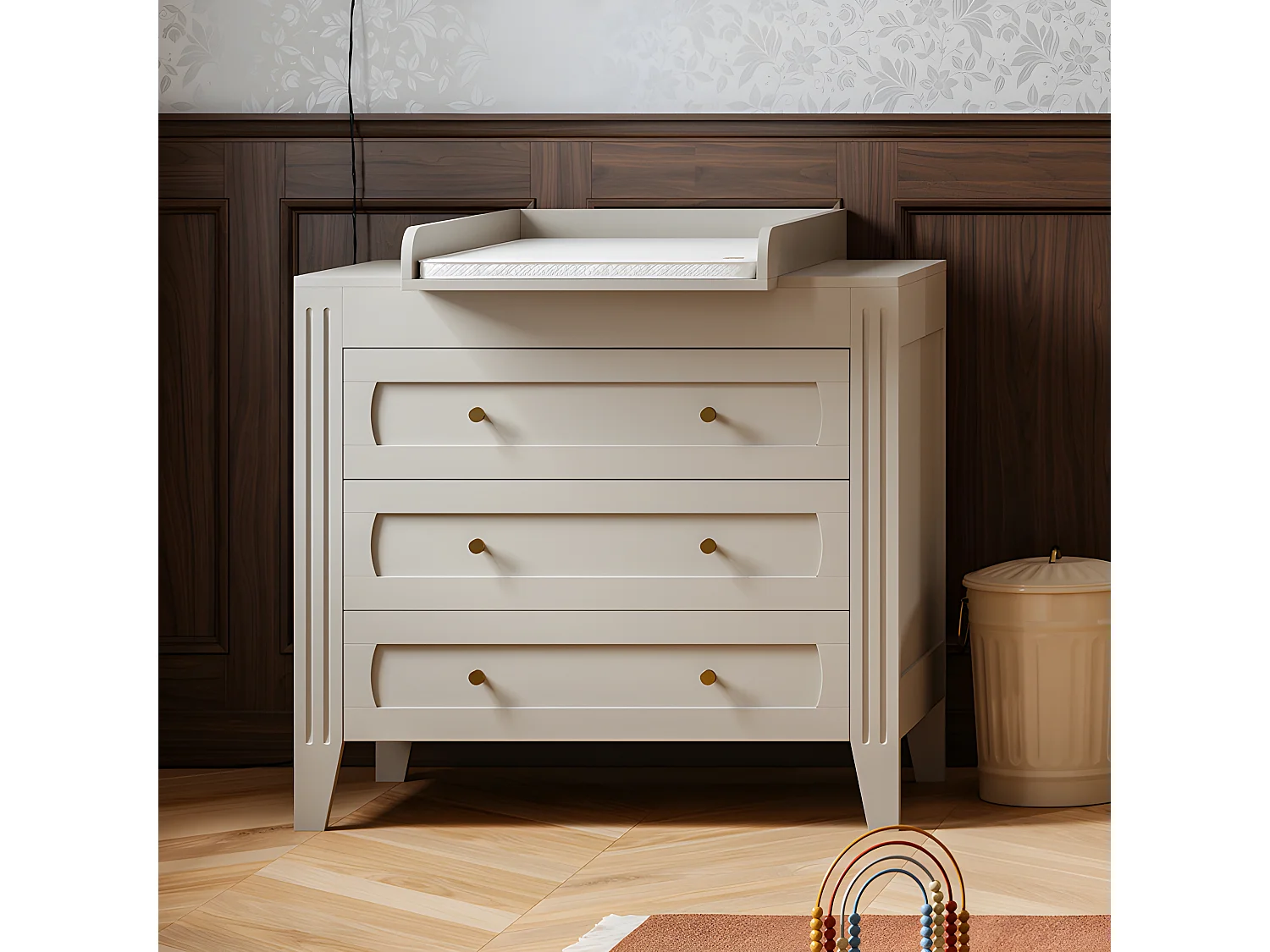 Plan à langer Milenne Cachemire