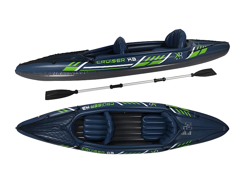 Kayak gonflable 342 cm Cruiser X3 bleu