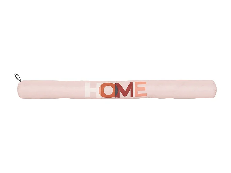 Boudin de porte en polyester avec message collection COLOR rose