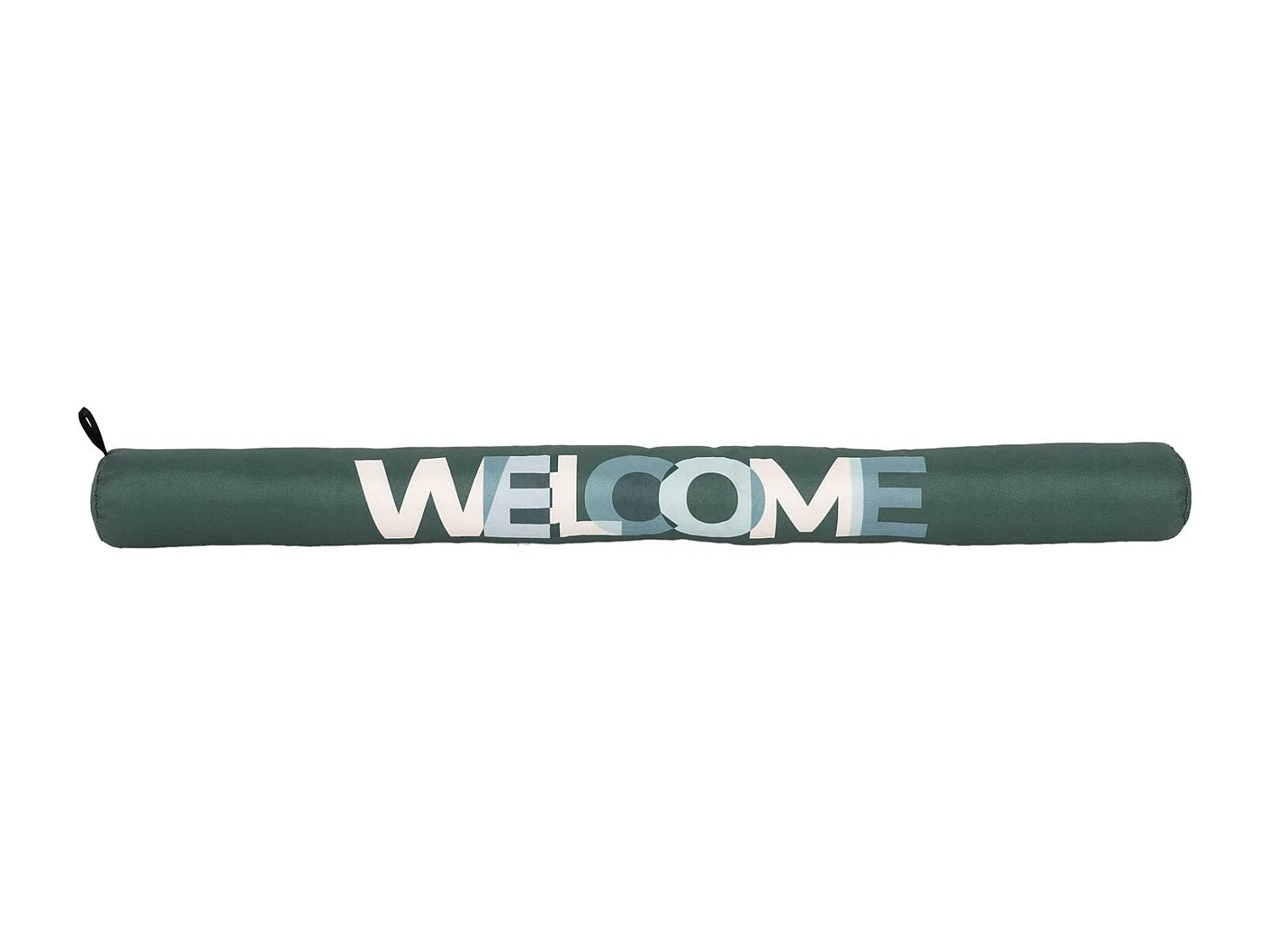 Boudin de porte en polyester avec message collection COLOR vert