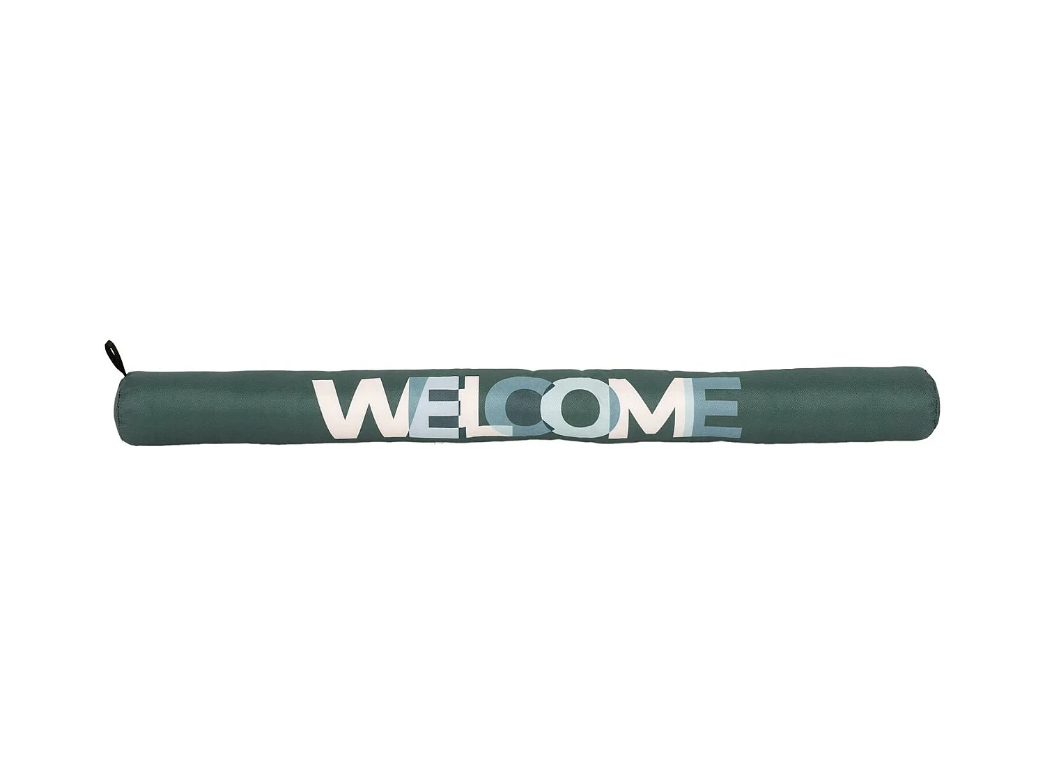 Boudin de porte en polyester avec message collection COLOR vert