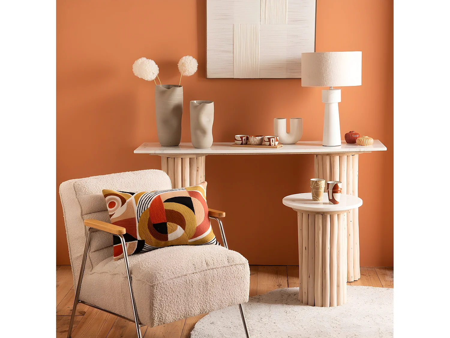 Bout de canapé Salomon 53 cm