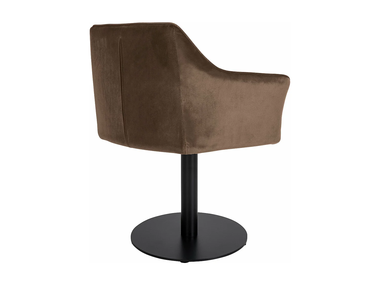 Chaise longue - Velours - Marron - Damaso