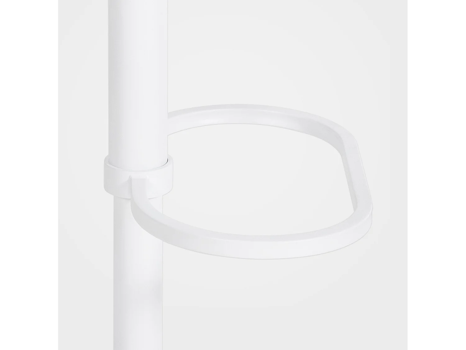 Tabouret de bar - Velours & Blanc - Marron - Damaso