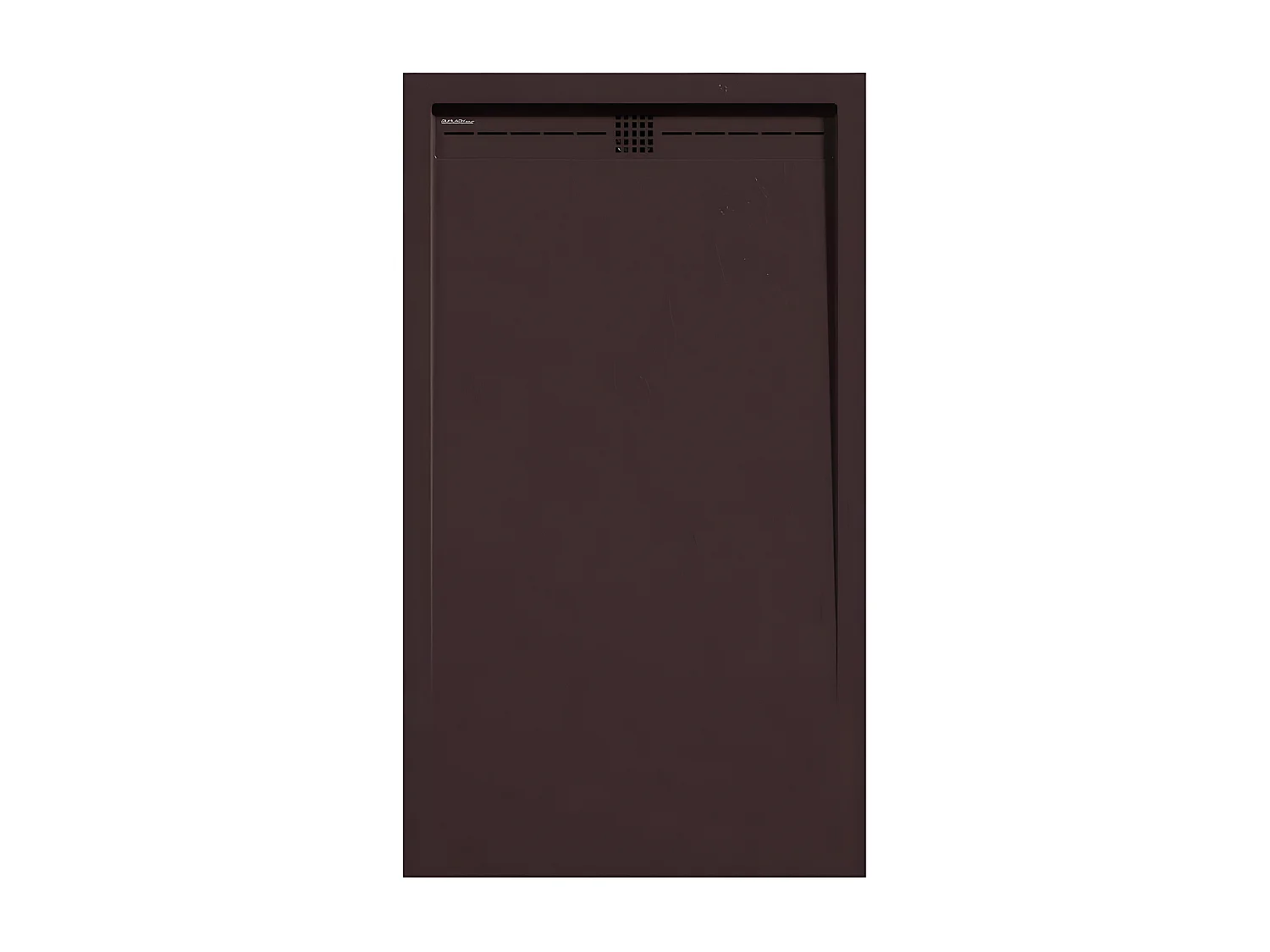 Receveur de douche Chocolat, finition Ardoise Stone CACH, grille de couleur - 160 x 80 cm