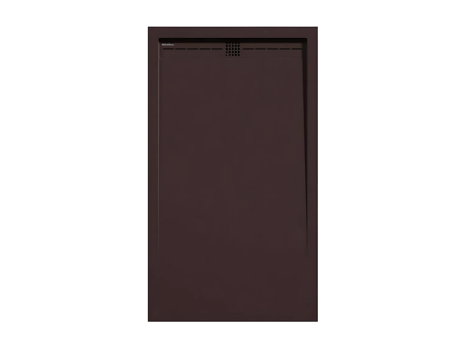 Receveur de douche Chocolat, finition Ardoise Stone CACH, grille de couleur - 140 x 90 cm
