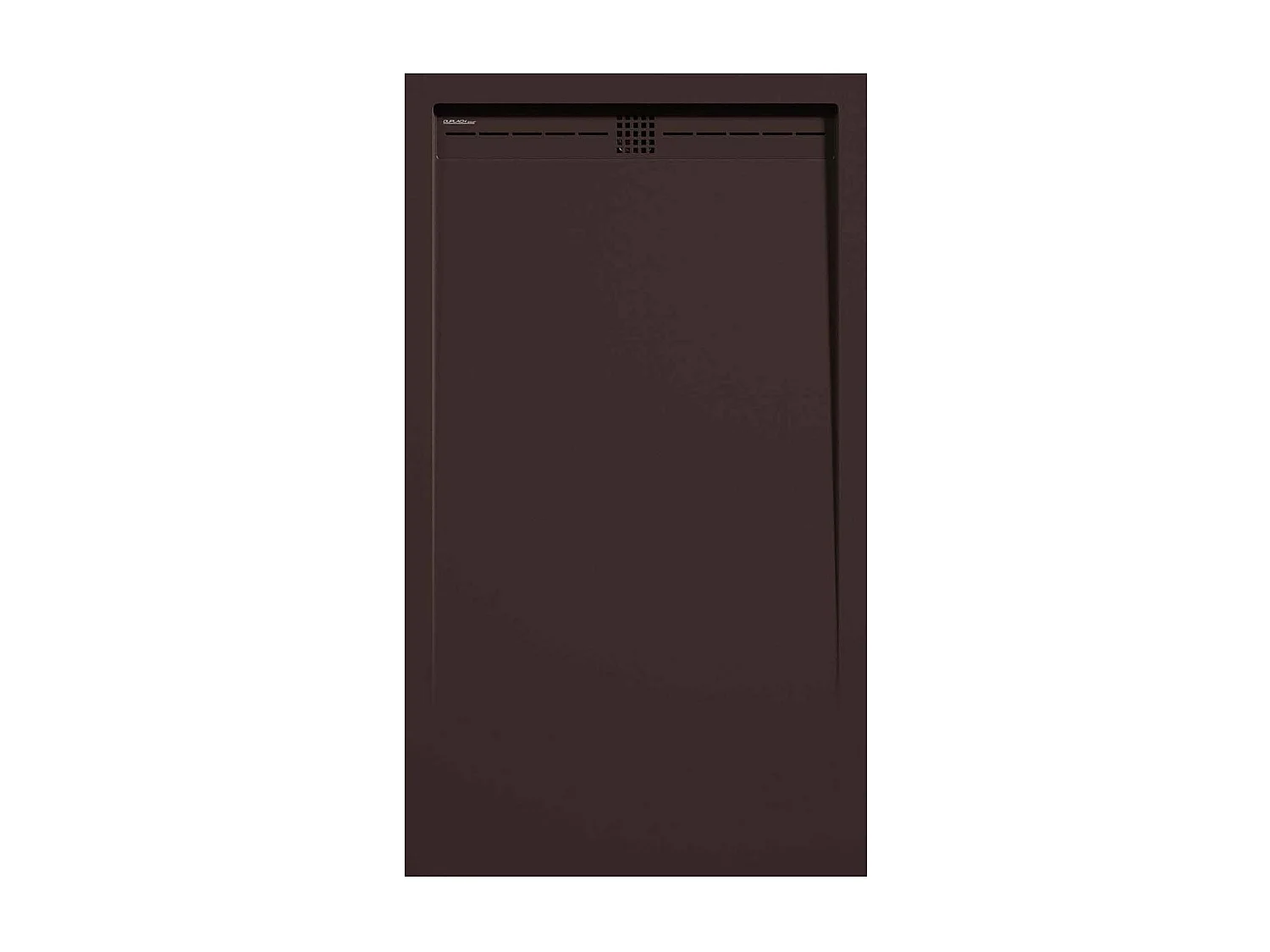 Receveur de douche Chocolat, finition Lisse Stone CACH, grille de couleur - 150 x 90 cm