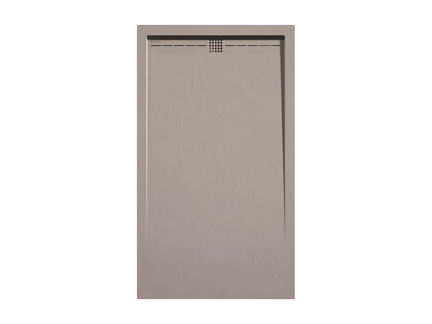 Receveur de douche Sable, finition Ardoise Stone CACH, grille de couleur - 120 x 80 cm