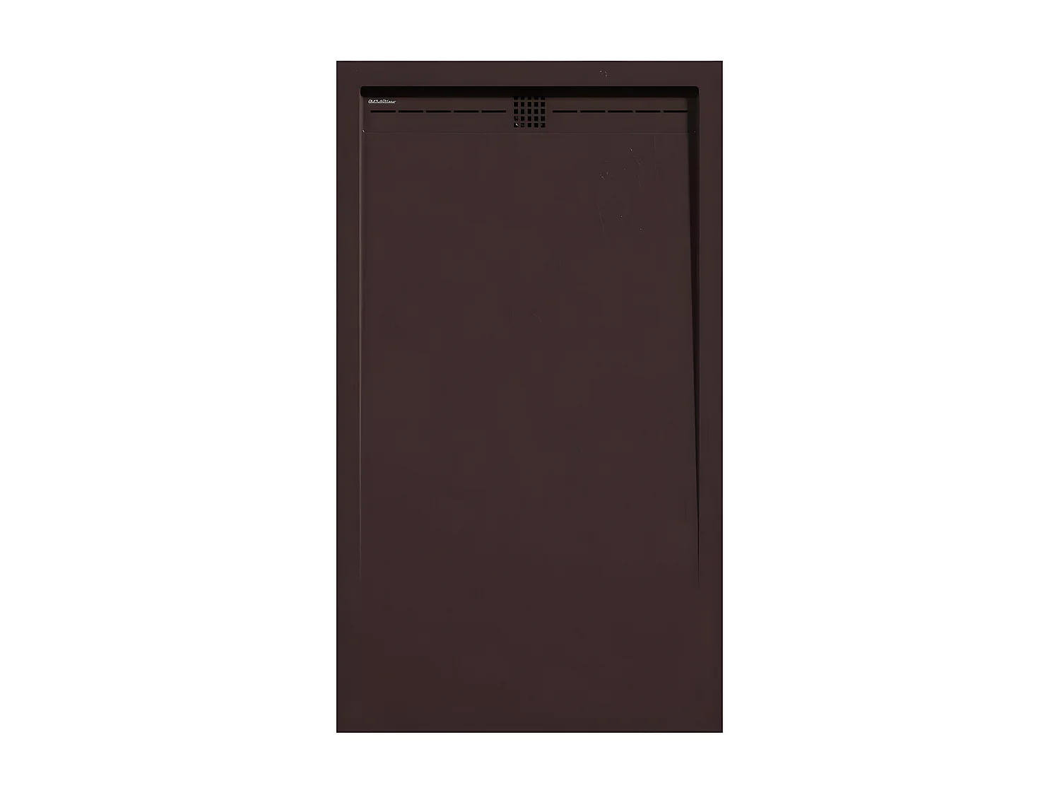 Receveur de douche Chocolat, finition Ardoise Stone CACH, grille de couleur - 160 x 90 cm