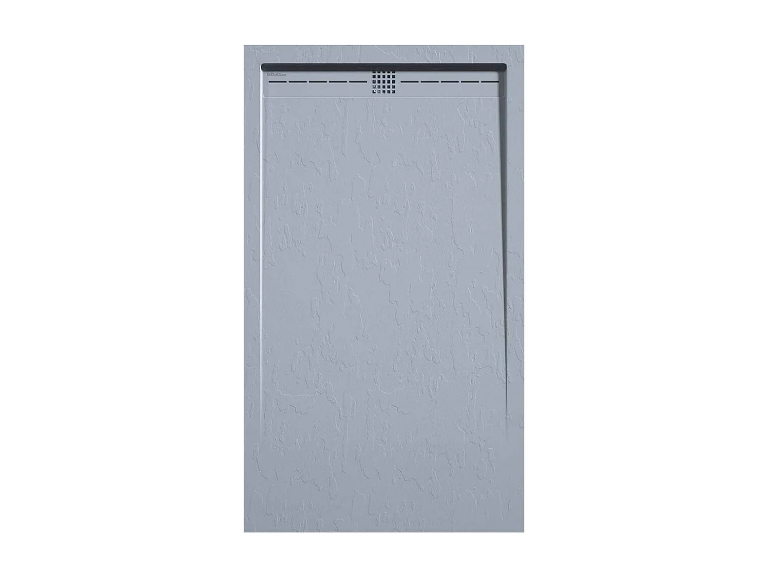 Receveur de douche Gris, finition Ardoise Stone CACH, grille de couleur - 190 x 70 cm