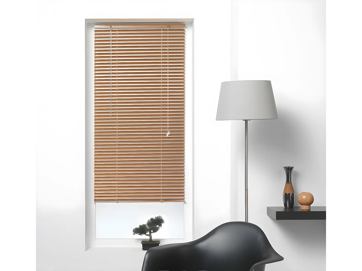 Store venitien lamelles Aluminium 40 x 130 cm Cuivre