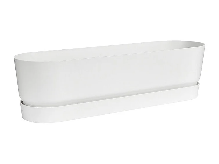 Balconnière Greenville Long 69 x 19,9 x 18,4 cm - Blanc - Elho