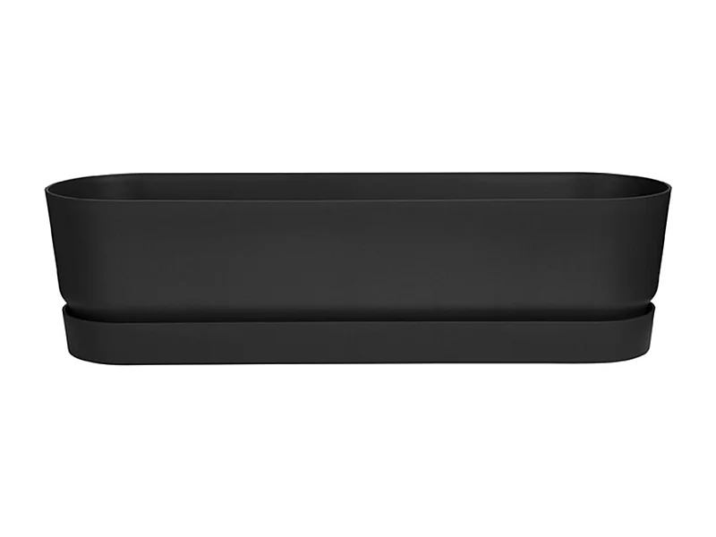 Balconnière Greenville Long 69 x 19,9 x 18,4 cm - Noir - Elho