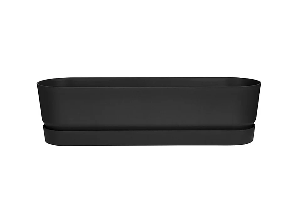 Balconnière Greenville Long 69 x 19,9 x 18,4 cm - Noir - Elho