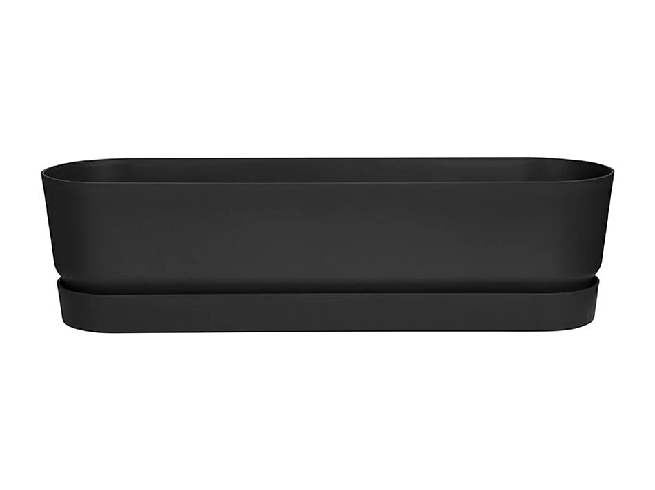 Balconnière Greenville Long 69 x 19,9 x 18,4 cm - Noir - Elho