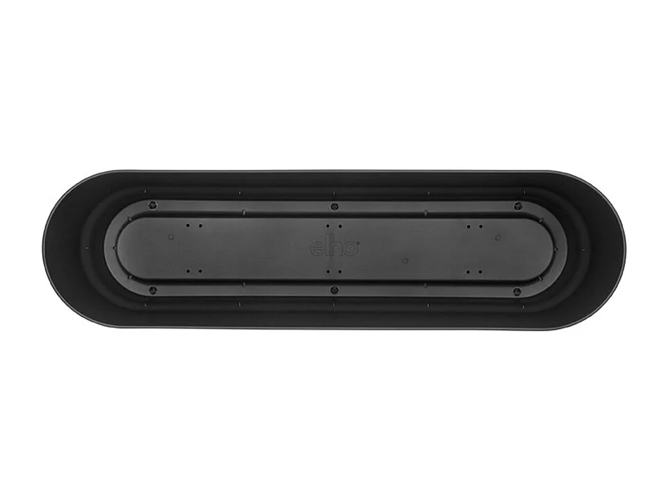 Balconnière Greenville Long 69 x 19,9 x 18,4 cm - Noir - Elho