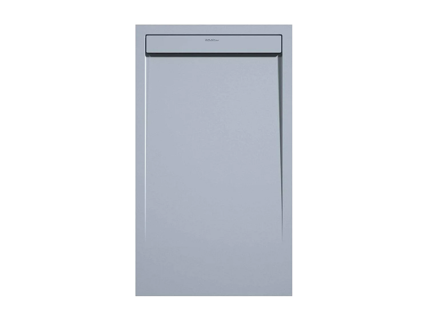 Receveur de douche Gris, finition Lisse Stone SMART, grille de couleur - 150 x 80 cm