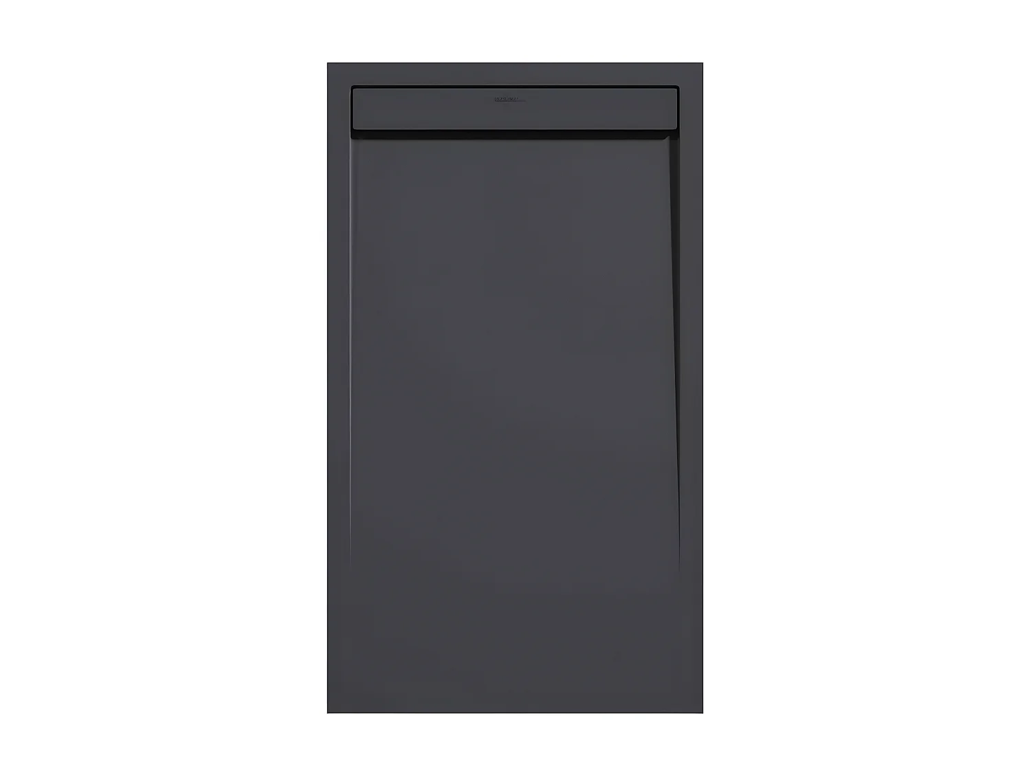 Receveur de douche Anthracite, finition Lisse Stone SMART, grille de couleur - 150 x 90 cm