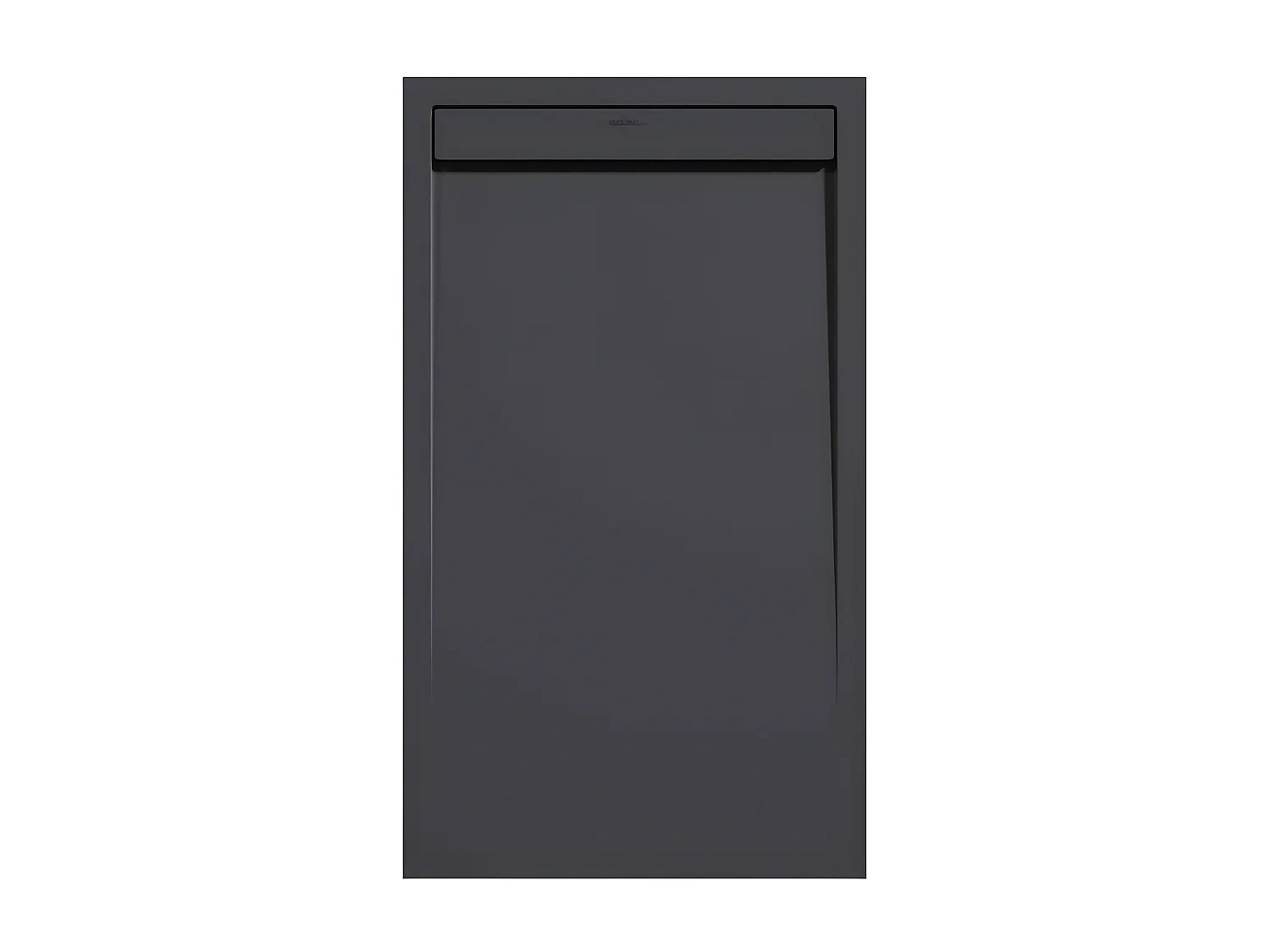Receveur de douche Anthracite, finition Lisse Stone SMART, grille de couleur - 190 x 90 cm