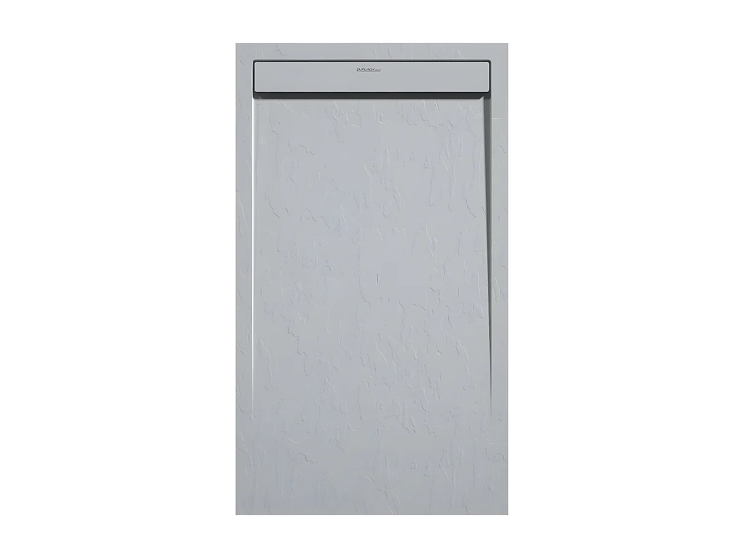 Receveur de douche Gris 7035, finition Ardoise Stone SMART, grille de couleur - 160 x 70 cm