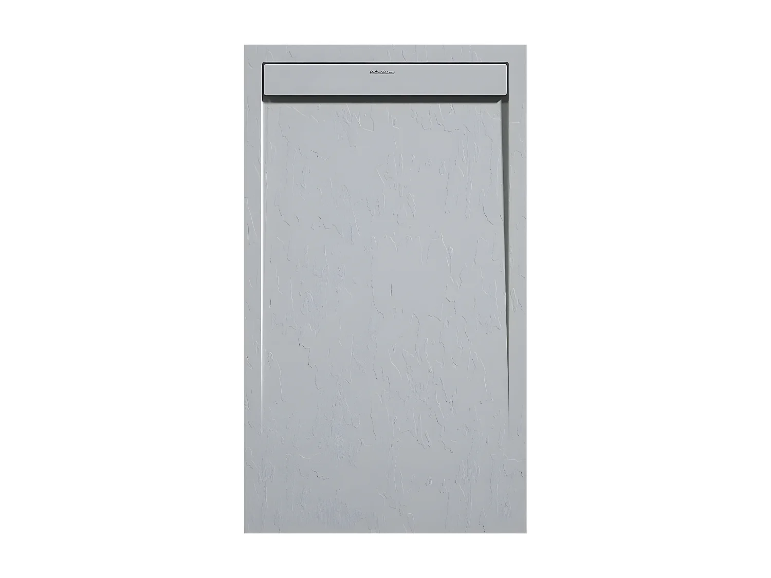 Receveur de douche Gris 7035, finition Ardoise Stone SMART, grille de couleur - 70 x 70 cm