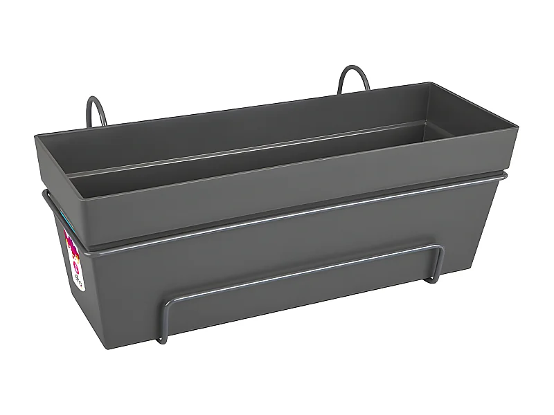Loft Urban Balconiere Allin1 50 - Negro - 49 x B 27 x 21 cm - 100% reciclado