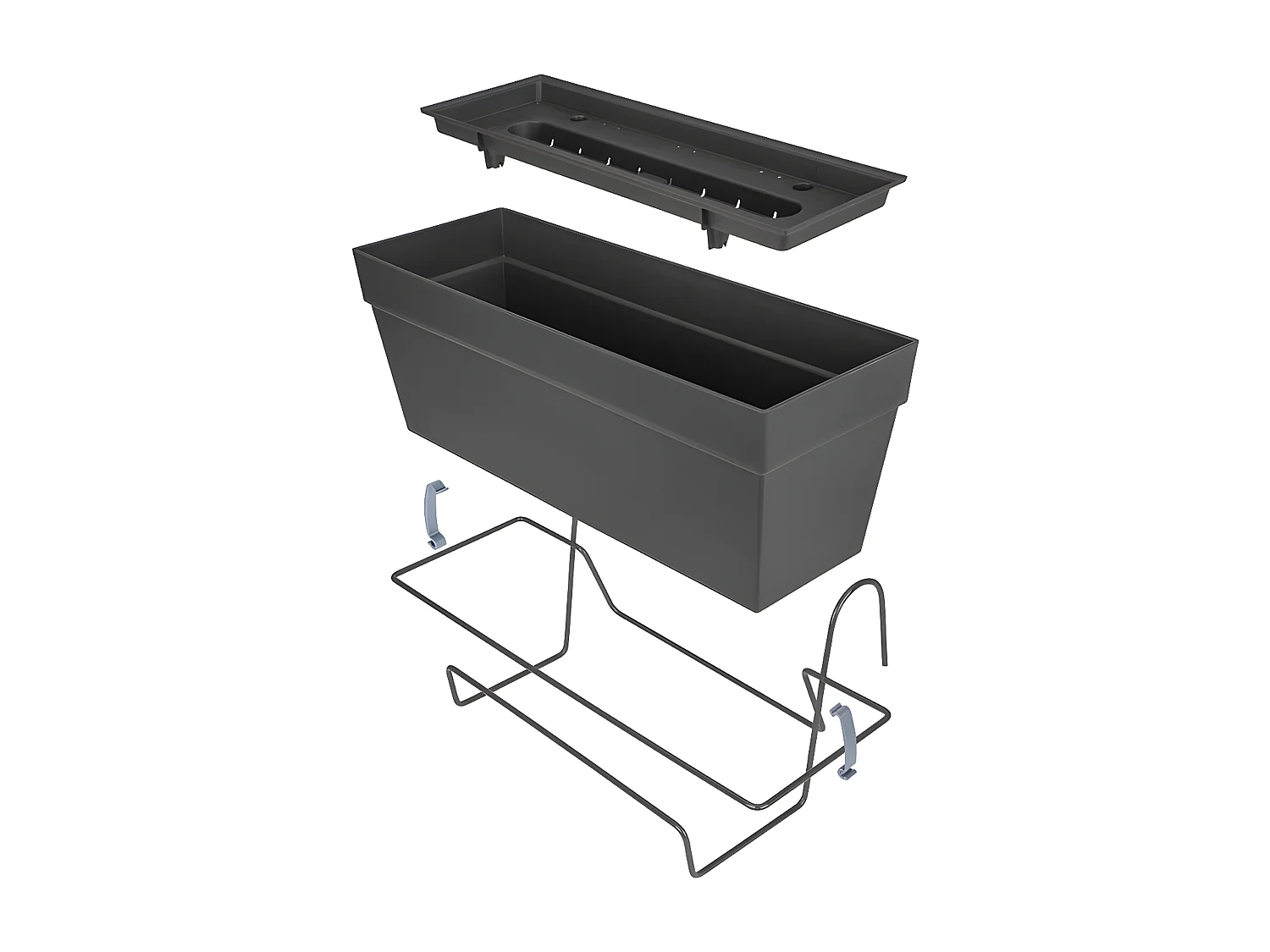 Balconnière Loft Urbain All In 1 - 50 cm - Anthracite - Elho