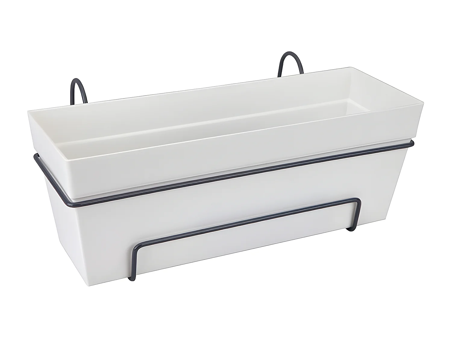 Loft Urban Balcony Allin1 50 - Wit - 49 x 27 x 21 cm - 100% gerecycled