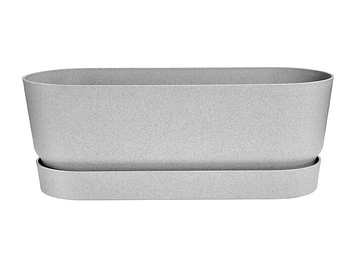 Balconnière Greenville Long 49 x 19,8 x 18,4 cm - Gris béton - Elho