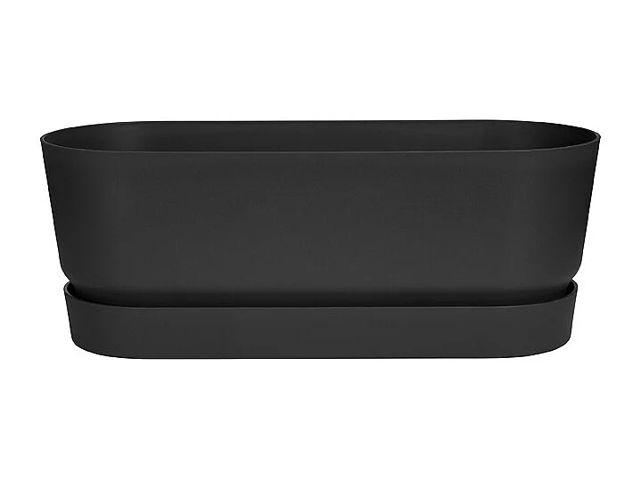 Balconnière Greenville Long 49 x 19,8 x 18,4 cm - Noir - Elho