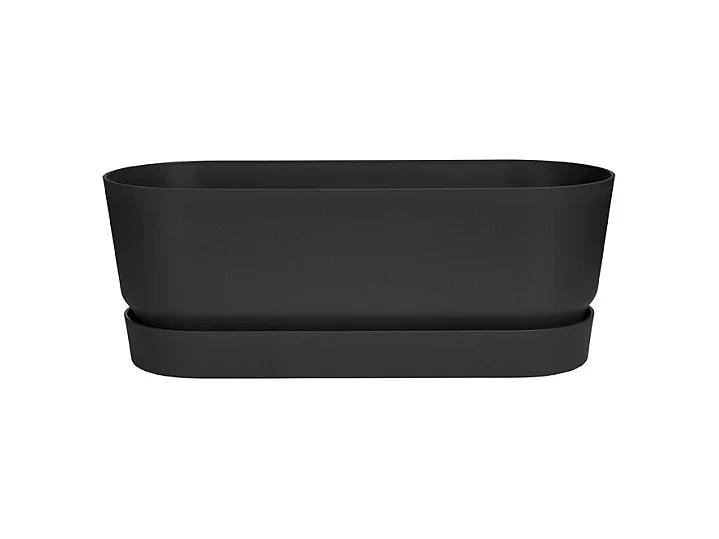 Balconnière Greenville Long 49 x 19,8 x 18,4 cm - Noir - Elho