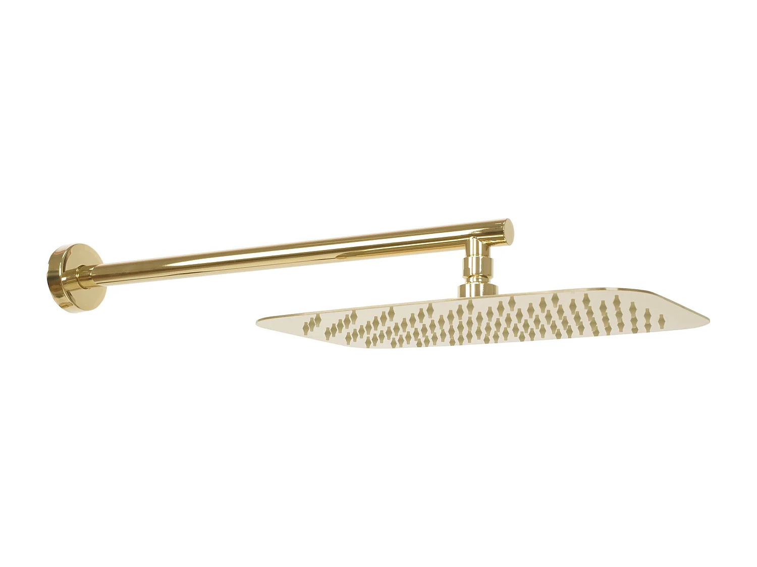 KIT de DOUCHE ENCASTRÉ REA OVAL GOLD + BOX