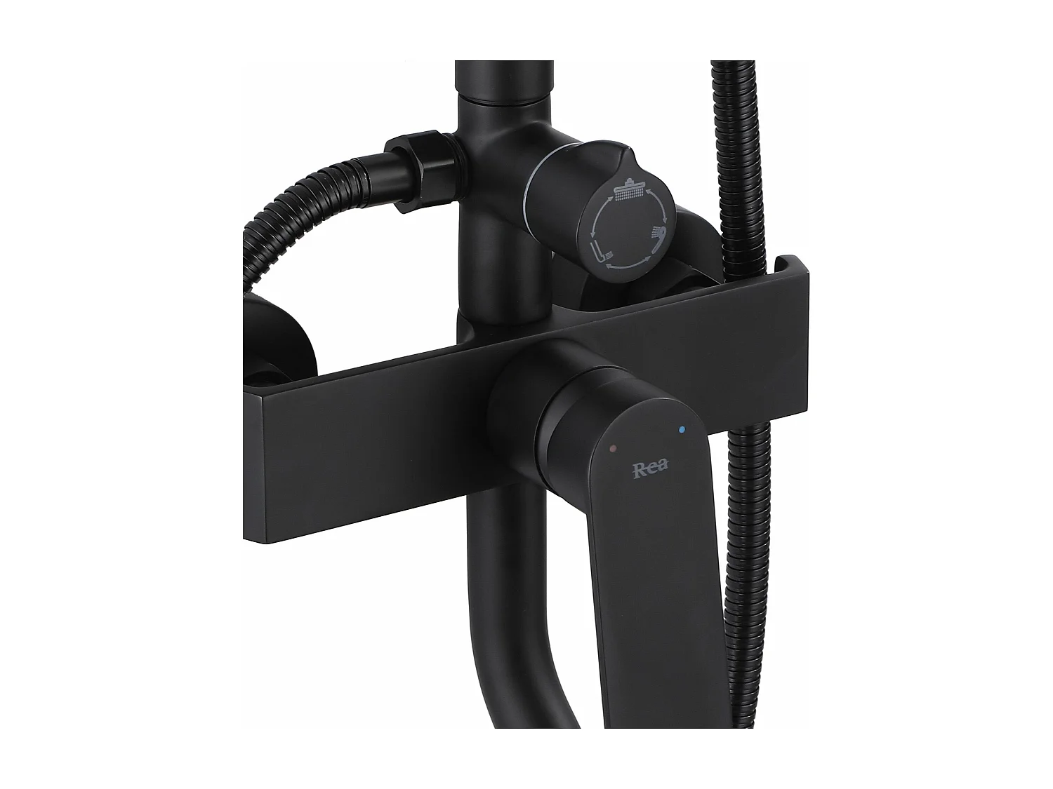 Conjunto De Ducha Rea My2061-77B Hass Black