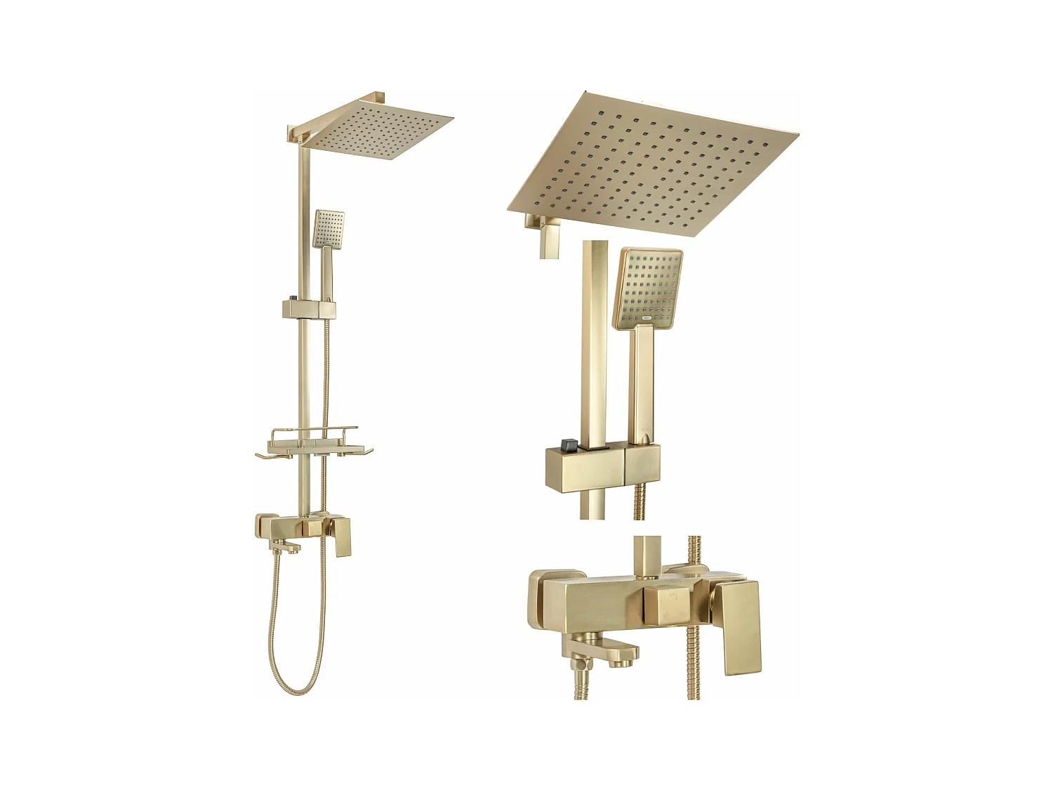 Kit De Douche Rea Jack 0 Brush Gold