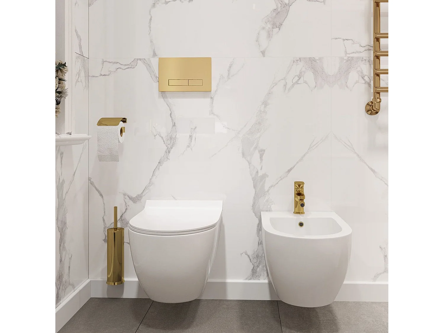 Cuvette Wc Suspendue Rea Carter Rimless Duroplast/Slim/Zm N White