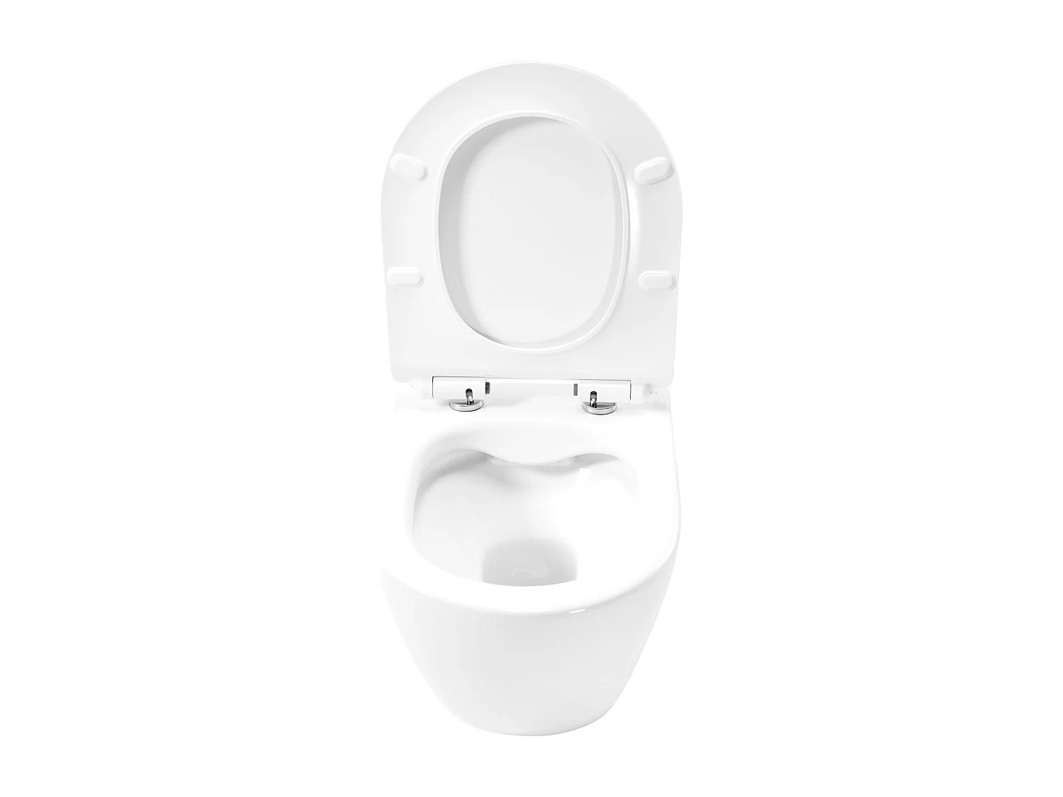 Taza De Inodoro Wc Rea Carter Rimless Duroplast/Slim/Zm N White