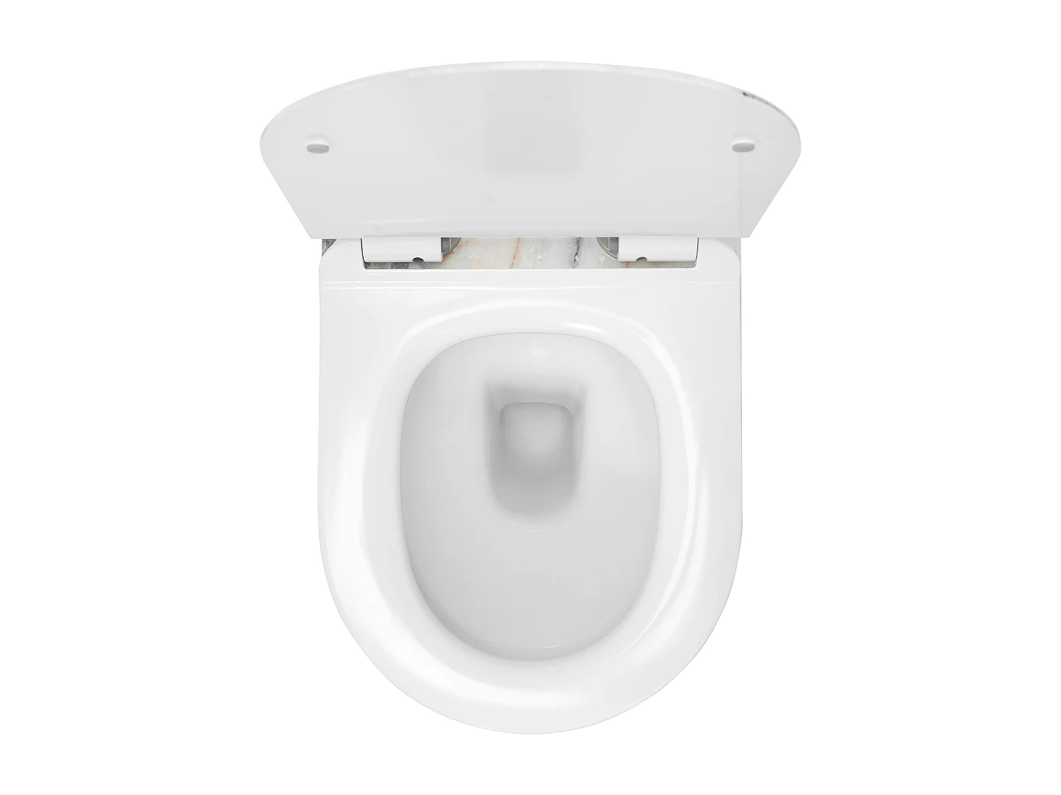 Taza De Inodoro Rea Carlos Duroplast/Slim/Zm Granit Shiny Grey