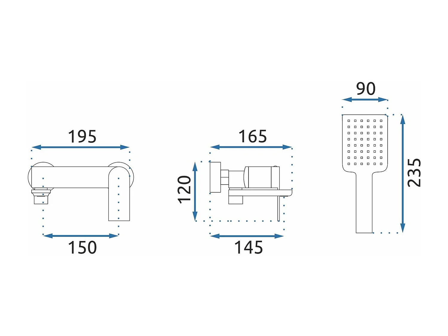 Badmengkraan Rea My1902-3G Storm Gold