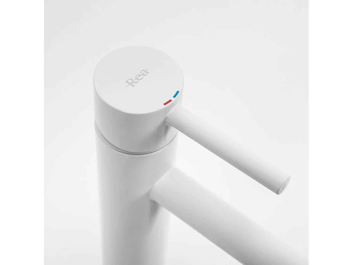 Robinet De Lavabo Rea Lungo High White