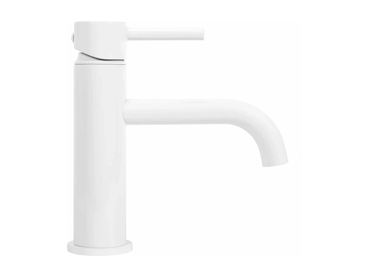 Robinet De Lavabo Rea Lungo Low White