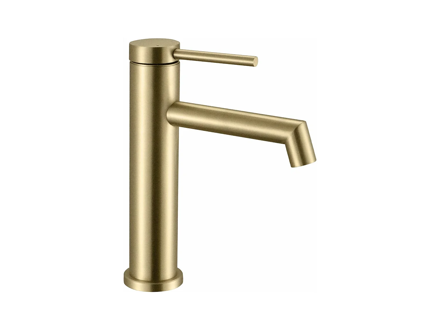Robinet De Lavabo Rea Js-B310Bg Foss Low Brush Gold
