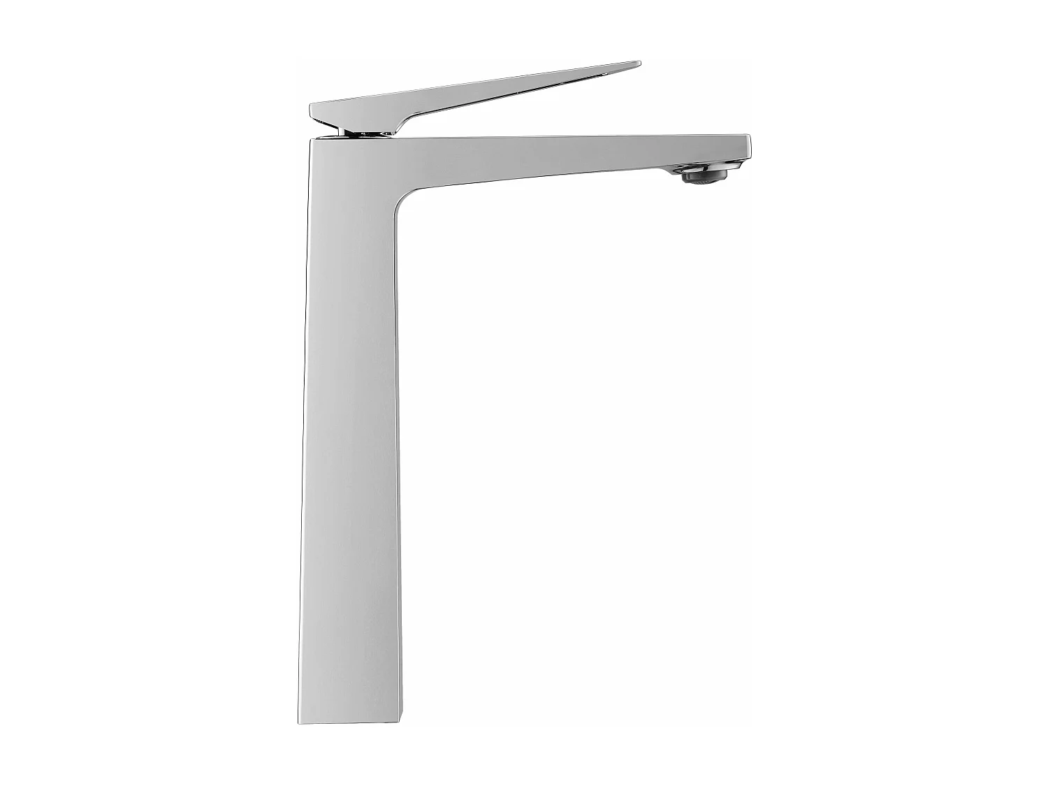 ROBINET de LAVABO REA PARKER NICKEL BRUSH INOX HIGH