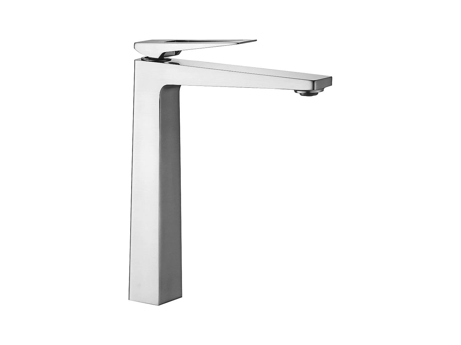 ROBINET de LAVABO REA PARKER NICKEL BRUSH INOX HIGH